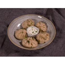 Khinkali – (Georgian Beef and Pork Soup Dumplings) 